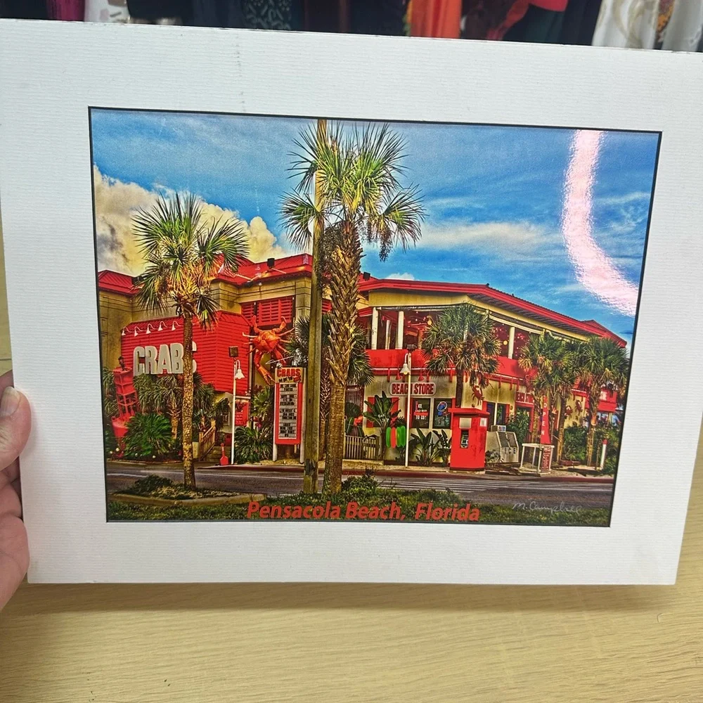 Pensacola Florida Photograph Print by M. Campbell 8x10